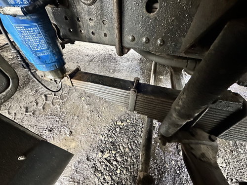 Рессора передняя второй оси 2022г.