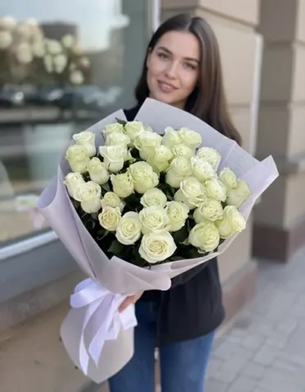 Букет "White mondial"