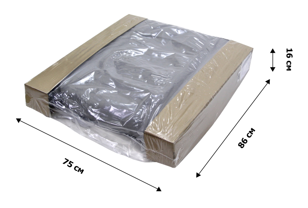 Кровать раскладная Надин п/мягкая лист 10мм арт.С408/71 (цвет ткани серый рис.без рисунка (1 шт. в уп.)