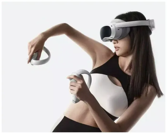 Шлем VR Pico 4 Global, 4320x2160, 256  ГБ, 90 Гц, базовая, белый