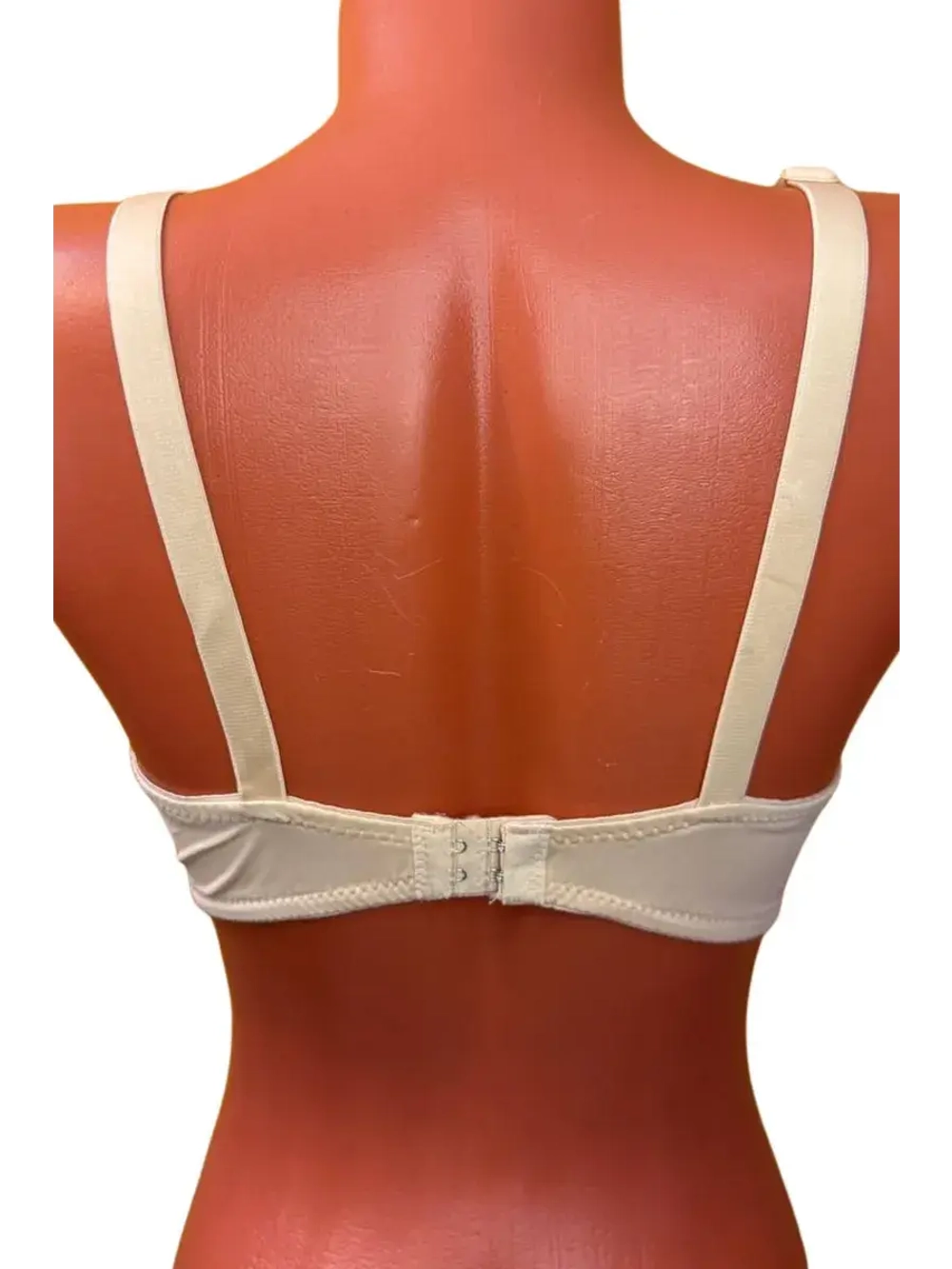 Бюстгальтер гладкий с косточками большие размеры