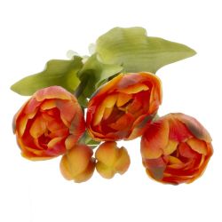 GAEM Цветы искусственные "Букет Тюльпанов" (Real Touch), L12 W12 H37 см