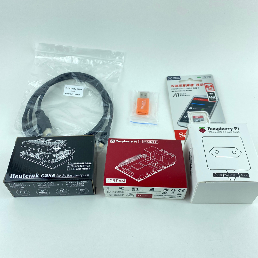 Набор-комплект Raspberry Pi 4 model B 4GB
