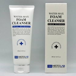 Histo LAB Water-max foam cleanser Увлажняющая пенка для чувствительной кожи с пептидным комплексом, 200ml