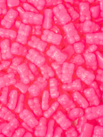 FreiAVIVER Воск для депиляции бровей и лица Hot Wax "Bears" розовый, 100гр