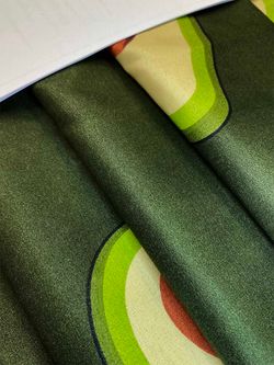 Постельное белье полисатин Simple House "Авокадо" 2-спальное Наволочка 50x70 см 2 шт Простынь на резинке 160x200 см Пододеяльник 175x215 см