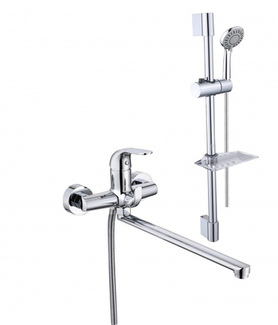 033572 Душевой набор (2в1 ван.дл.+ст.) для ванны  ViEiR (8/1шт)