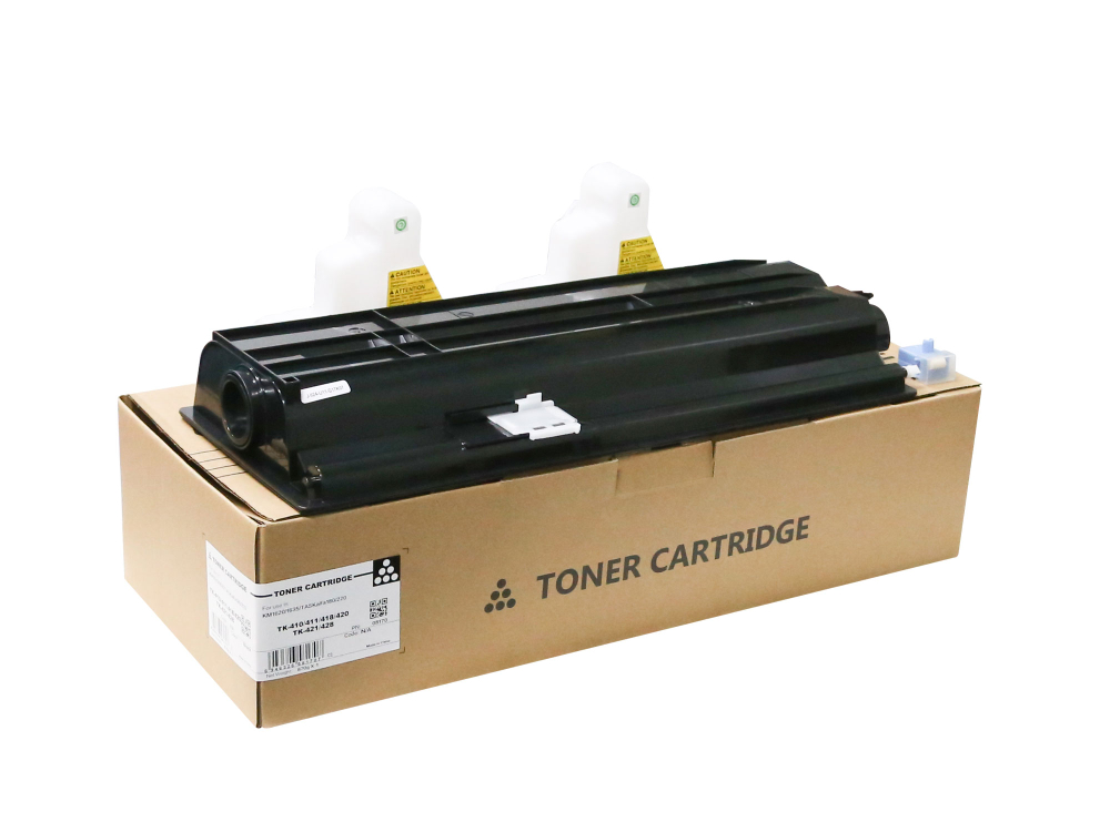 Тонер-картридж +бункер отработки (PK3, б/чипа) TK-410/420/435 для KYOCERA KM-1620/1635/1650/2035/2050, TASKalfa 180/181/220/221 (CET), 870г, 18000 стр., (унив.), CET8170