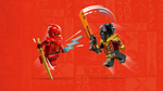 Конструктор LEGO Ninjago 71789 Кай и Рас: Битва на машине и мотоцикле