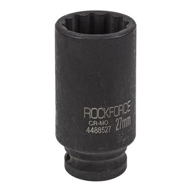 Головка ударная глубокая 27мм (12гр.), 1/2'' RockForce RF-4488527