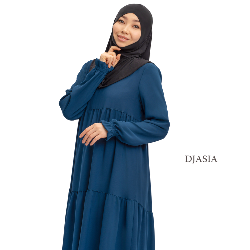 CASCADE DRESS FROM MEDINA SILK