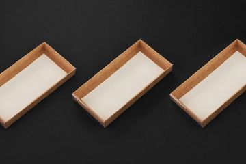 Упаковка с прозрачной крышкой для пряников или конфет