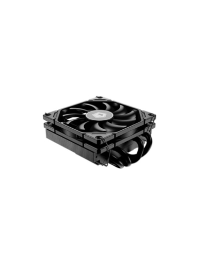 Cooler ID-Cooling IS-40X V3 LGA1700/115X/AM4 низкопрофильный высота 45mm (36шт/кор, TDP 100W, PWM, 4 тепл.трубки прямого контакта, FAN 92mm, черный) BOX