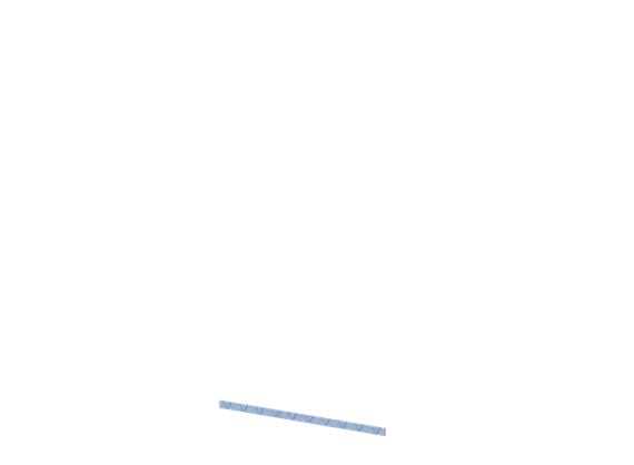 Отбойник для стеновой панели с рустом "Ромб" 120х1,2х40