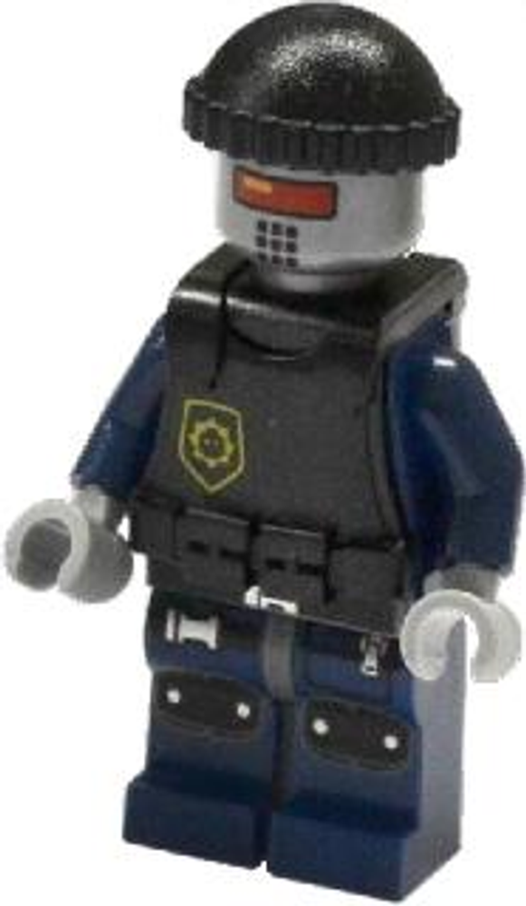 Минифигурка LEGO tlm044 Робо Спецназ (Шапка)