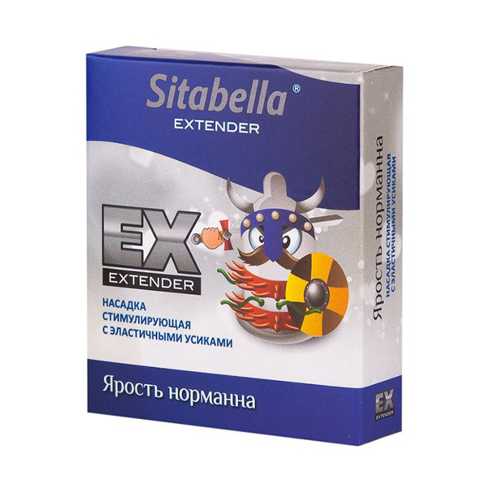 Стимулирующая насадка Ярость норманна Sitabella Extender