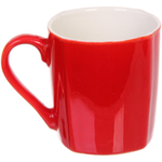 Кружка керамическая 210мл «Пингвинята», красная