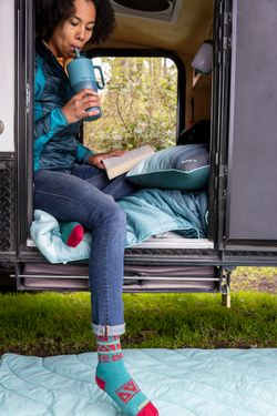 Термостакан Klean Kanteen Rise Tumbler 26oz Straw Lid (770 мл) Brittany Blue