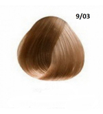 Перманентная крем-краска для волос Ollin 9/03 блондин прозрачно золотистый