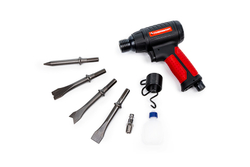 Пневматический молоток  с комплектом насадок PTE901