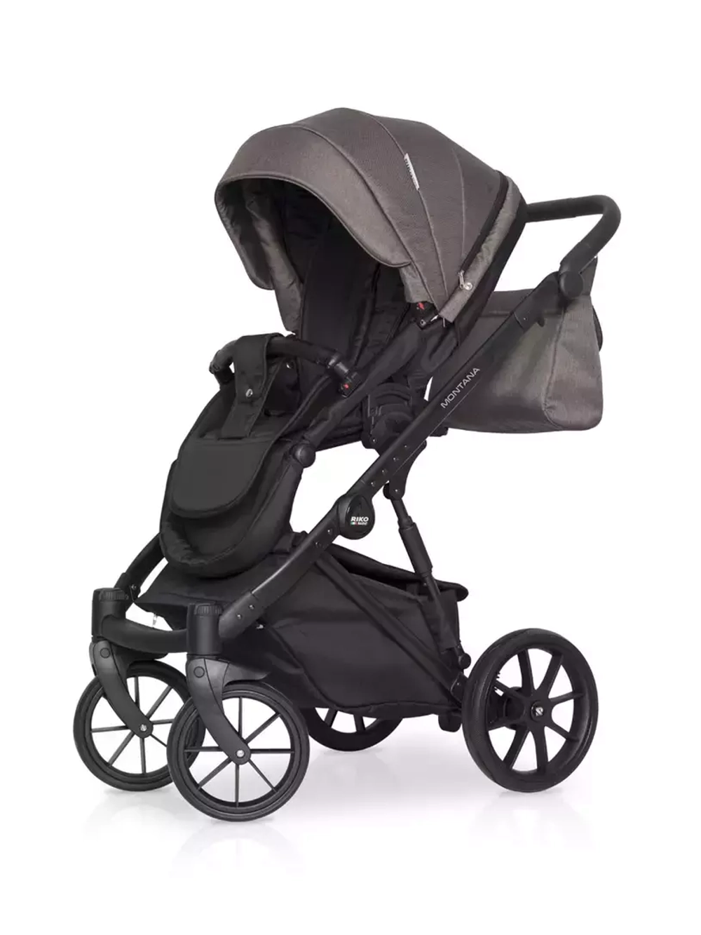 Коляска MONTANA (2 в 1) (RIKO BASIC) 01 коричневый