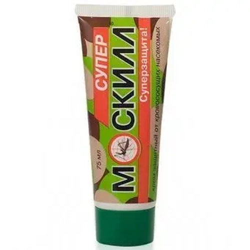 Москилл крем защитный от комаров Супер 75мл. 35шт/кор