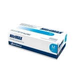 Перчатки нитриловые смотровые NitriMAX нестерильные неопудренные текстурированные размер S голубой