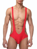 Оригинальное мужское боди (Размер: L-XL) (Цвет: красный)