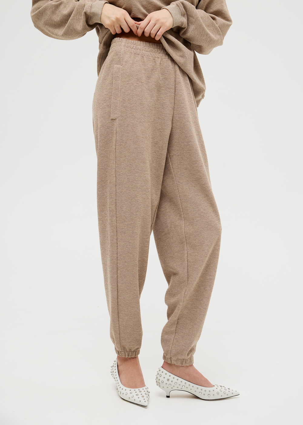 Брюки из футера