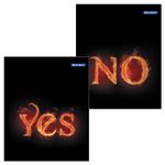 Тетрадь А5, 48 л., BRAUBERG ЭКО, клетка, обложка картон, ОГОНЬ, 401289, 2шт