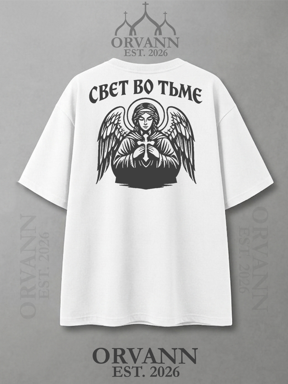 Футболка "АНГЕЛ" белая