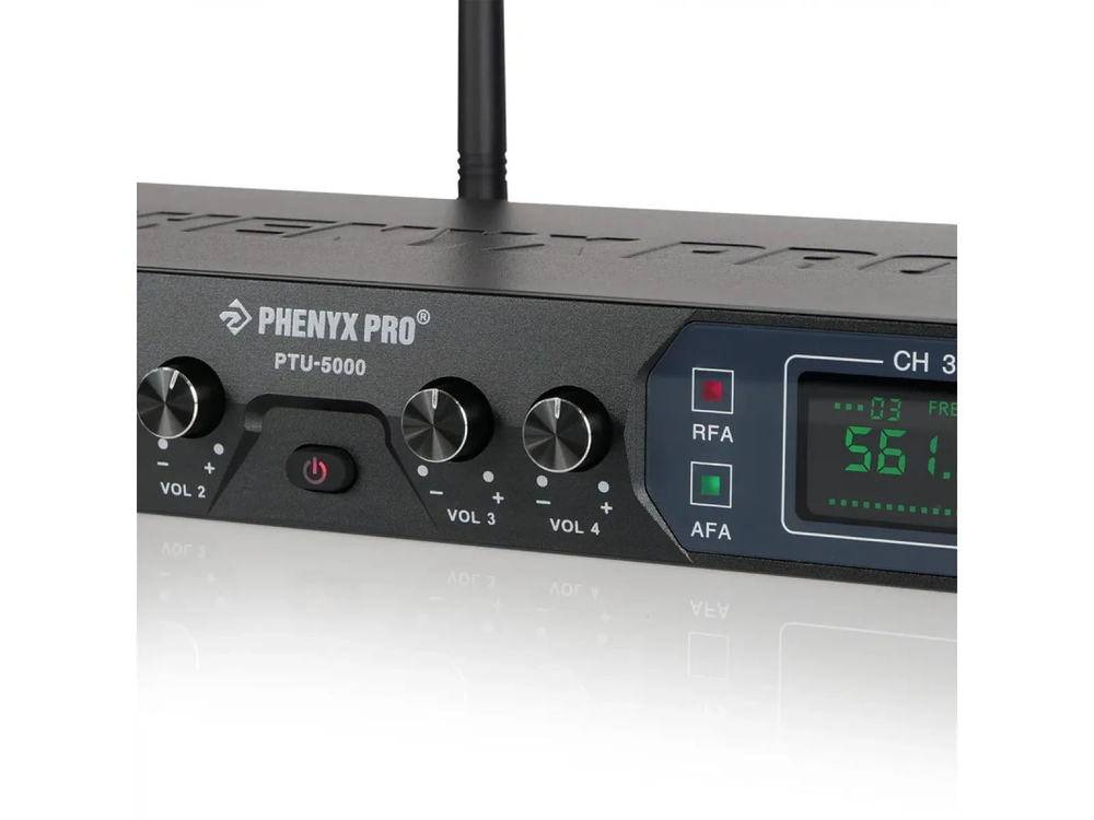 Беспроводная микрофонная система Phenyx Pro PTU-5000 4H