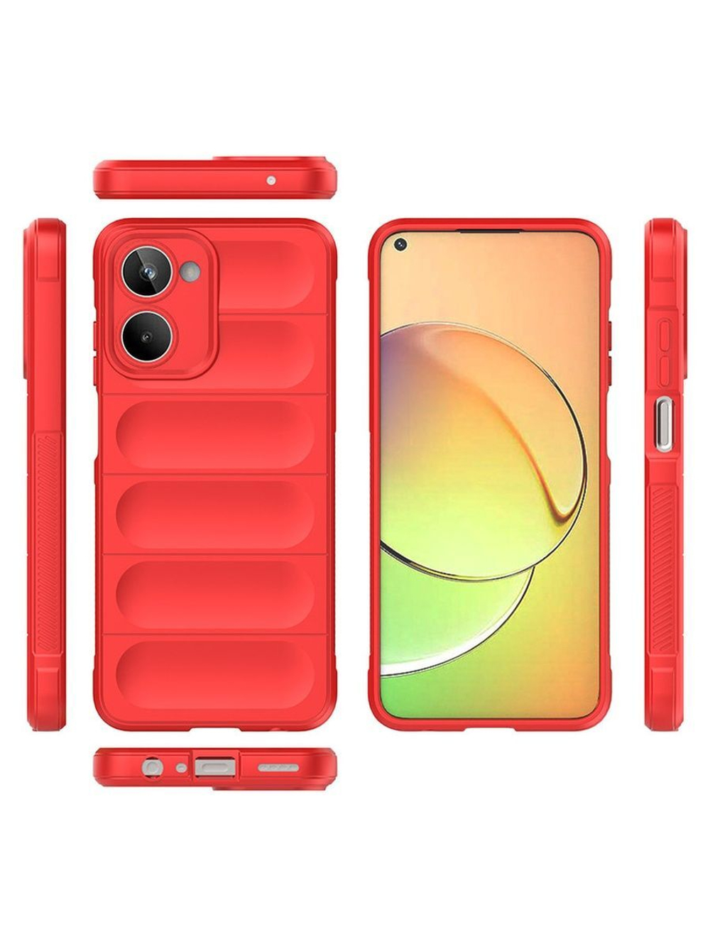 Противоударный чехол Flexible Case для Realme 10 4G