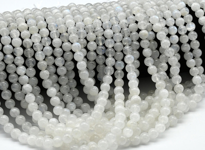 24166-6 Лунный камень (адуляр) шар гл. 6мм, 20см