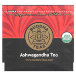 Buddha Teas, органический травяной чай, ашваганда, 18 чайных пакетиков, 36 г (1,27 унции)