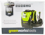 Воздуходувка ранцевая аккумуляторная GREENWORKS GD60BPB 60В,225км/ч,б/щ,без АКБ и ЗУ (2402307)