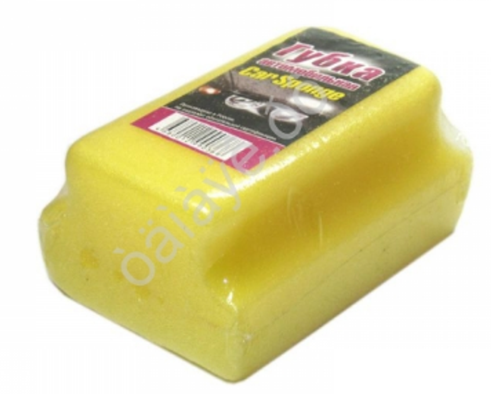 Губка для мойки авто РЕЛЬС (ALMEGA) большая 50017