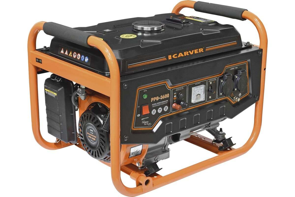 Генератор Carver PPG- 3600 бензин