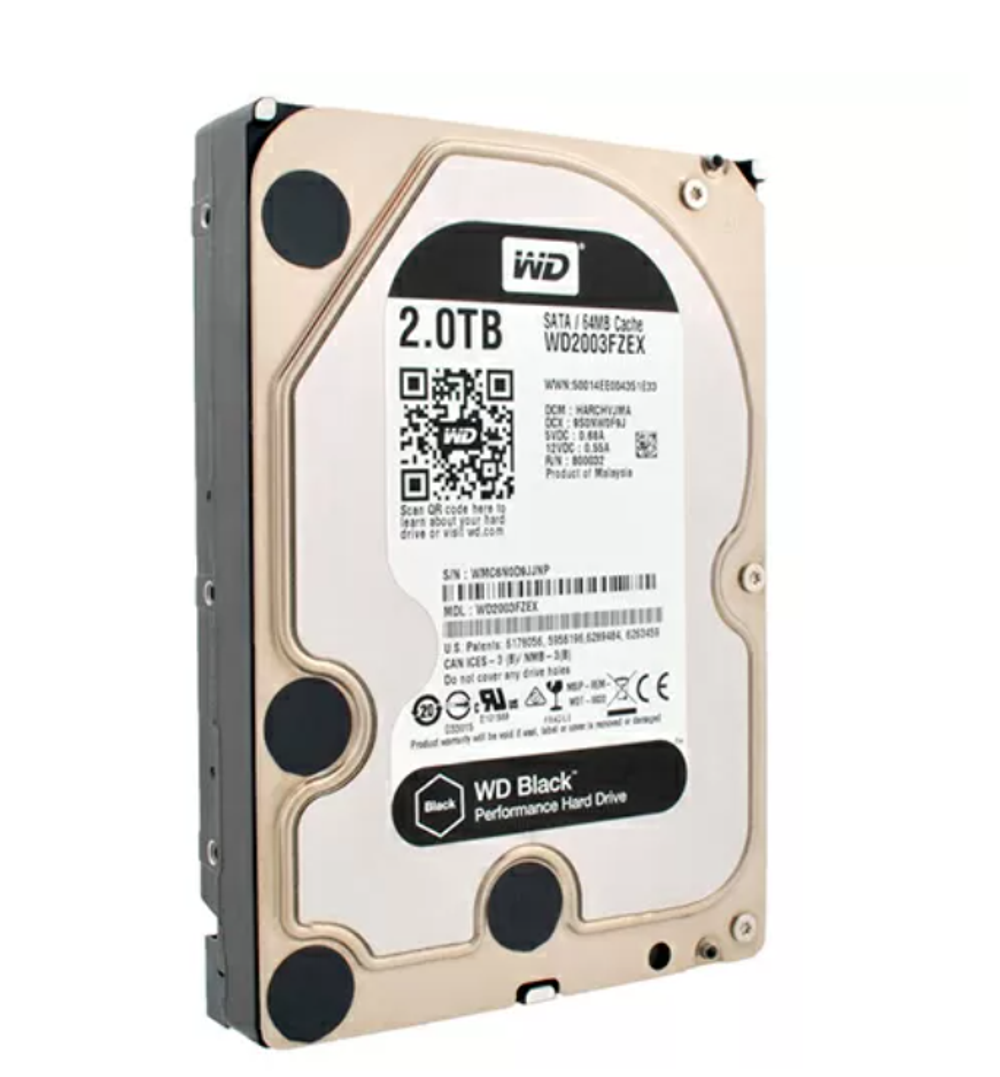 Жесткий диск Western Digital WD_BLACK 2 ТБ 3,5″ (WD2003FZEX)