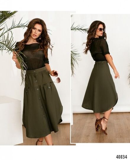 Юбка 2017-хаки Minova Фото 1