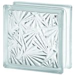 Стеклоблок Vitrablok Мороз 19x19x8 - Бесцветный