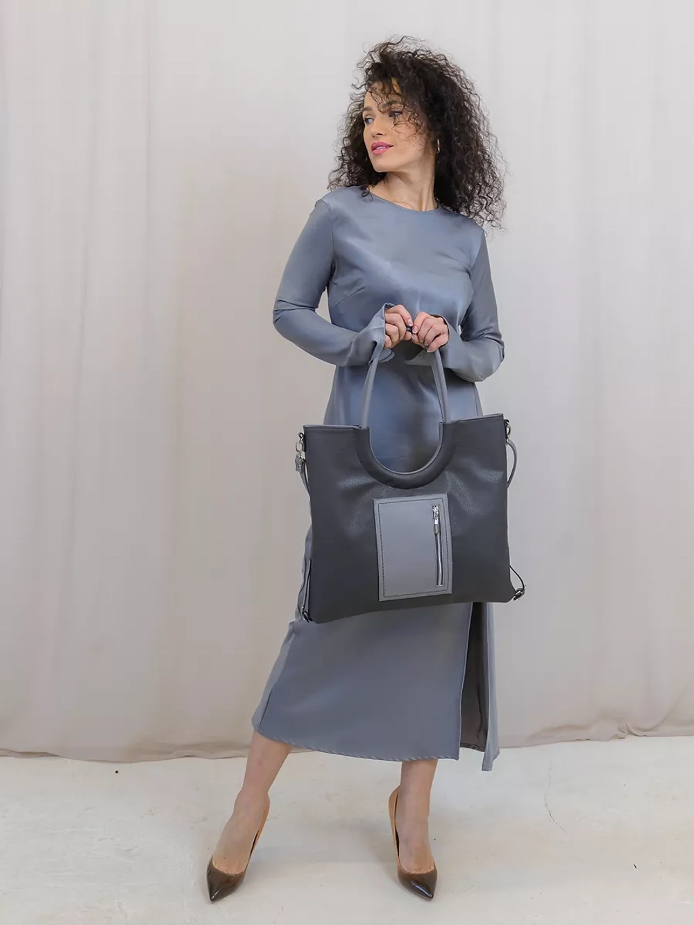 сумка через плечо большая шоппер