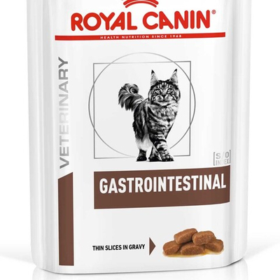 Royal Canin VET Gastro Intestinal 85 г - диета консервы (пауч) для кошек с проблемами ЖКТ