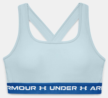 ТОП теннисный Under Armour Crossback Mid Bra - небесный