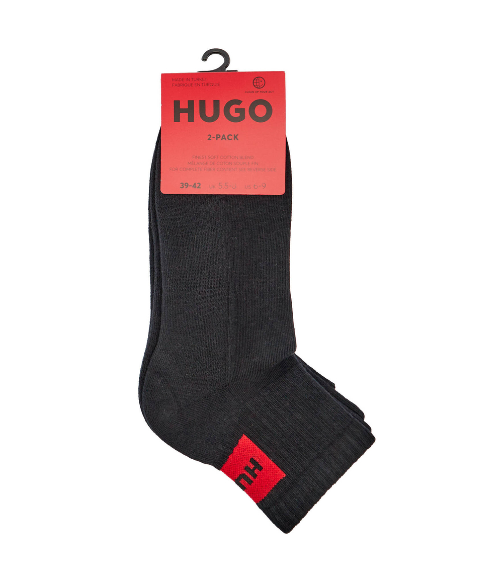Носки 2 пары Hugo Bodywear - черный(50516406)