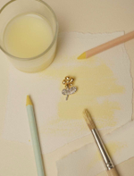 подвеска цветочек