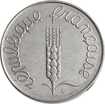 5 сантимов 1962 Франция