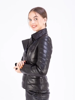 Куртка женская из натуральной кожи