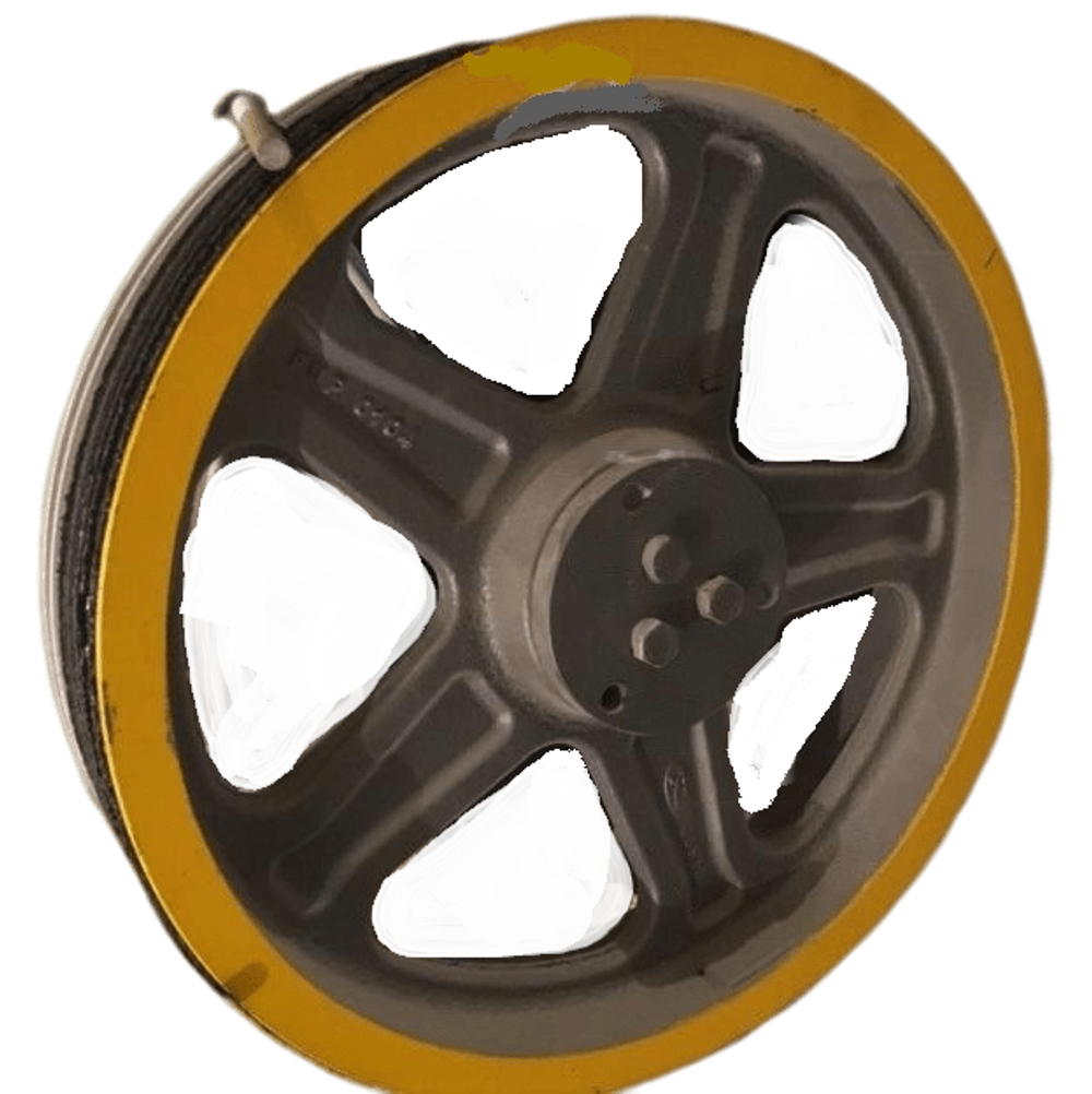 Канатоведущий шкив  560х6х10 мм лебедка MR16
