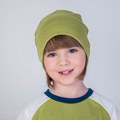 Two-ply turn-up jersey hat - Bamboo